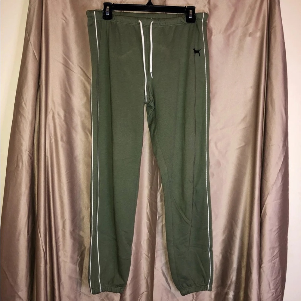 Sage Green PINK sweatpants